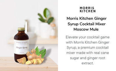 Morris Kitchen Ginger Syrup 8oz - 4pk