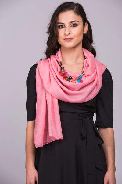 Infinity Scarf with Jewel Design in Premium Cotton