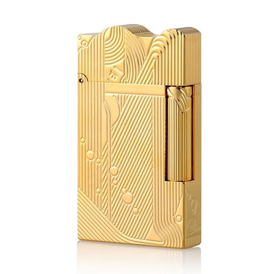 Pure copper One Piece King Gold Sleeping Mermaid Cigarette Lighter