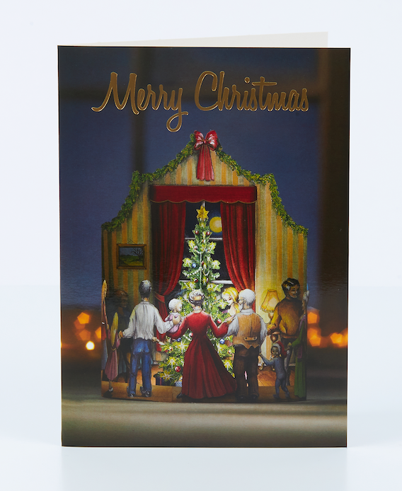 Ducklingcards 3D Greeting Cards - Family Christmas