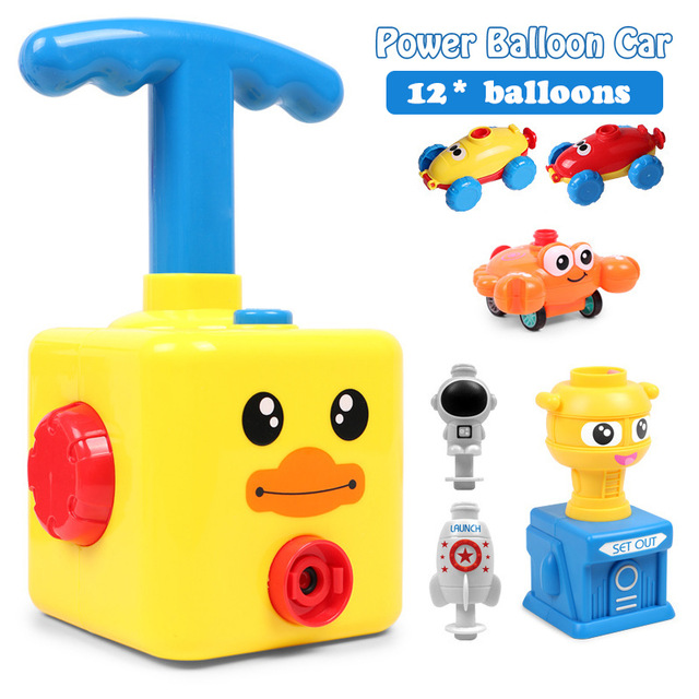 Air Power Balloon Car Toy for Children Gifts