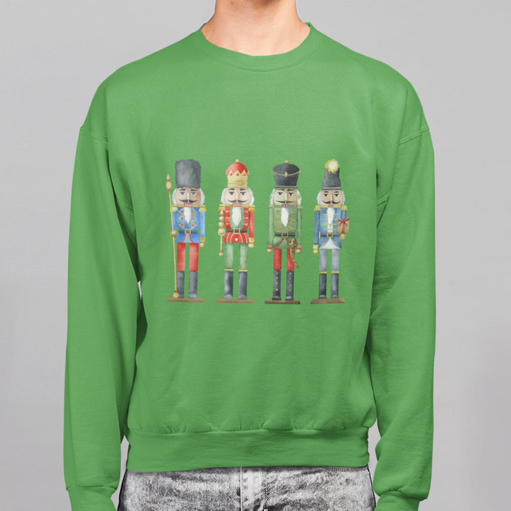 Mens Nutcracker Toy Soldiers Sweatshirt