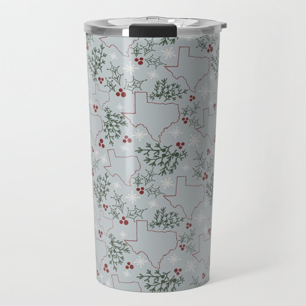 Texas Christmas Travel Coffee Mug