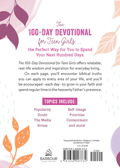 The 100-Day Devotional for Teen Girls