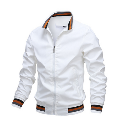 Men's Bomber Jacket Autumn Mens Casual Slim Fit Windproof Jacket