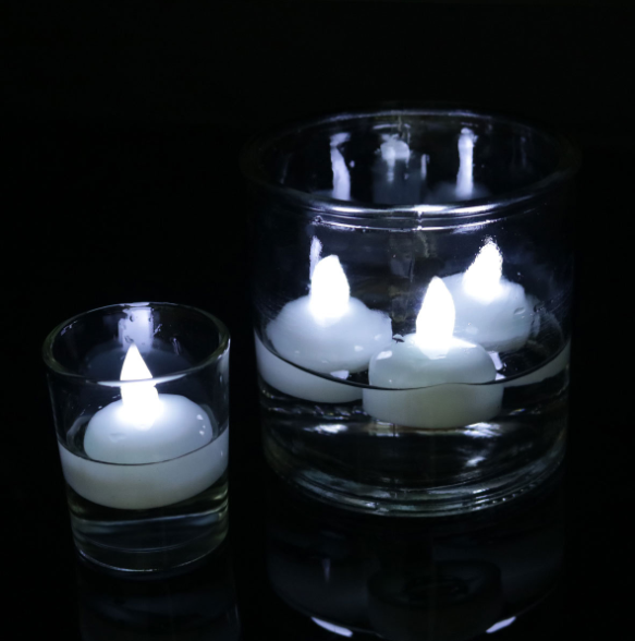 12Pcs LED Tea Lights Flameless Candles for Weeding Party Decor