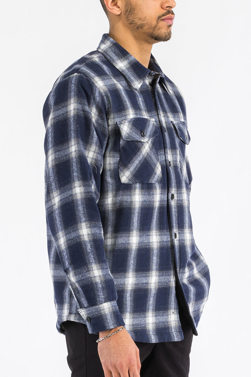 Quilted Flannel Shirt