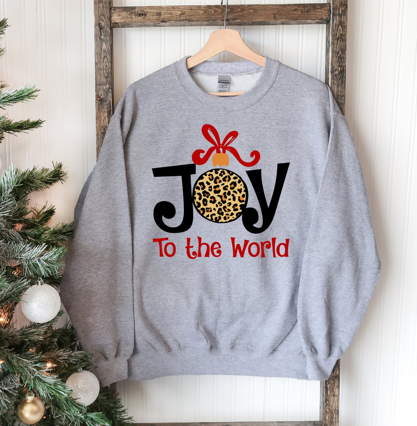 Joy To The World Christmas Sweatshirt