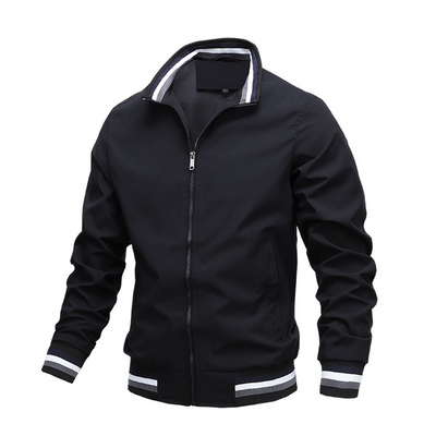 Men's Bomber Jacket Autumn Mens Casual Slim Fit Windproof Jacket