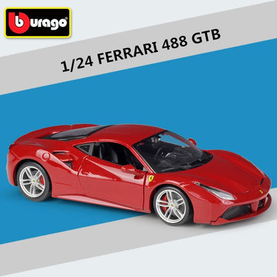 Ferrari 488 GTB Alloy Sports Car Model