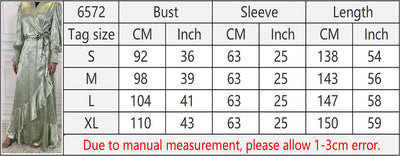 New Fashion Women's Clothing Patchwork Muslim Dress