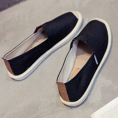 Breathable Linen Canvas Shoes