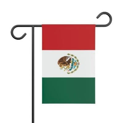 Flag Garden of Mexico 100% Polyester Double-Sided Print