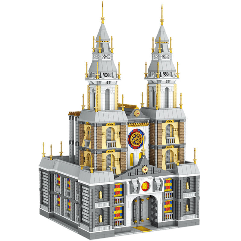 New Saint Hetang Castle Model High Difficulty Toy