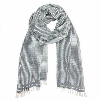 Ethiopian Stripe Wrap Scarf