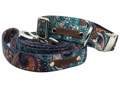 (The Hopper)Durable Designer Dog Collar Set No. 5l