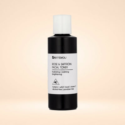 Cleansing & Hydrating Facial Toner with Saffron & Rose Water