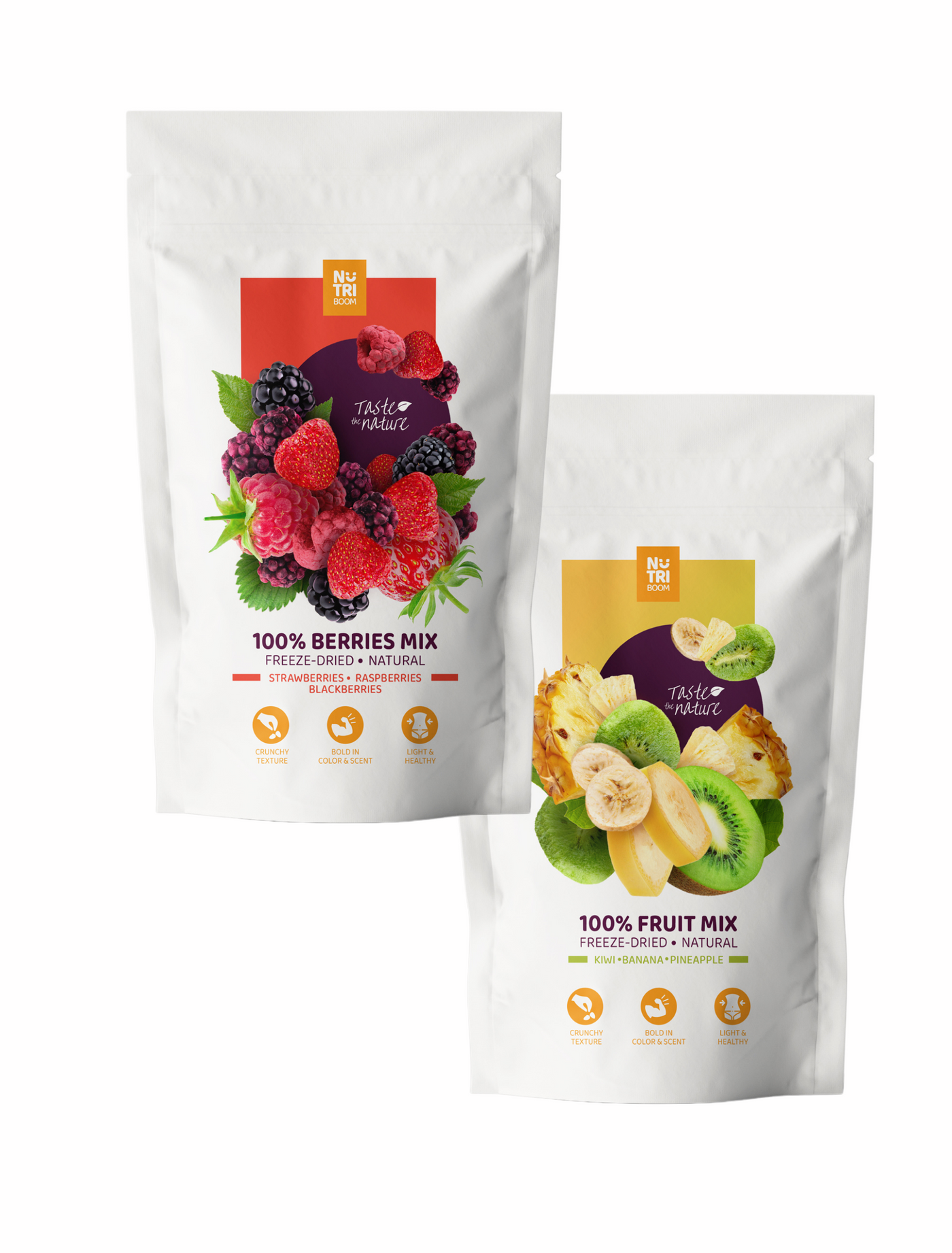 Gift Set, Freeze dried Berries Mix + Fruit Mix