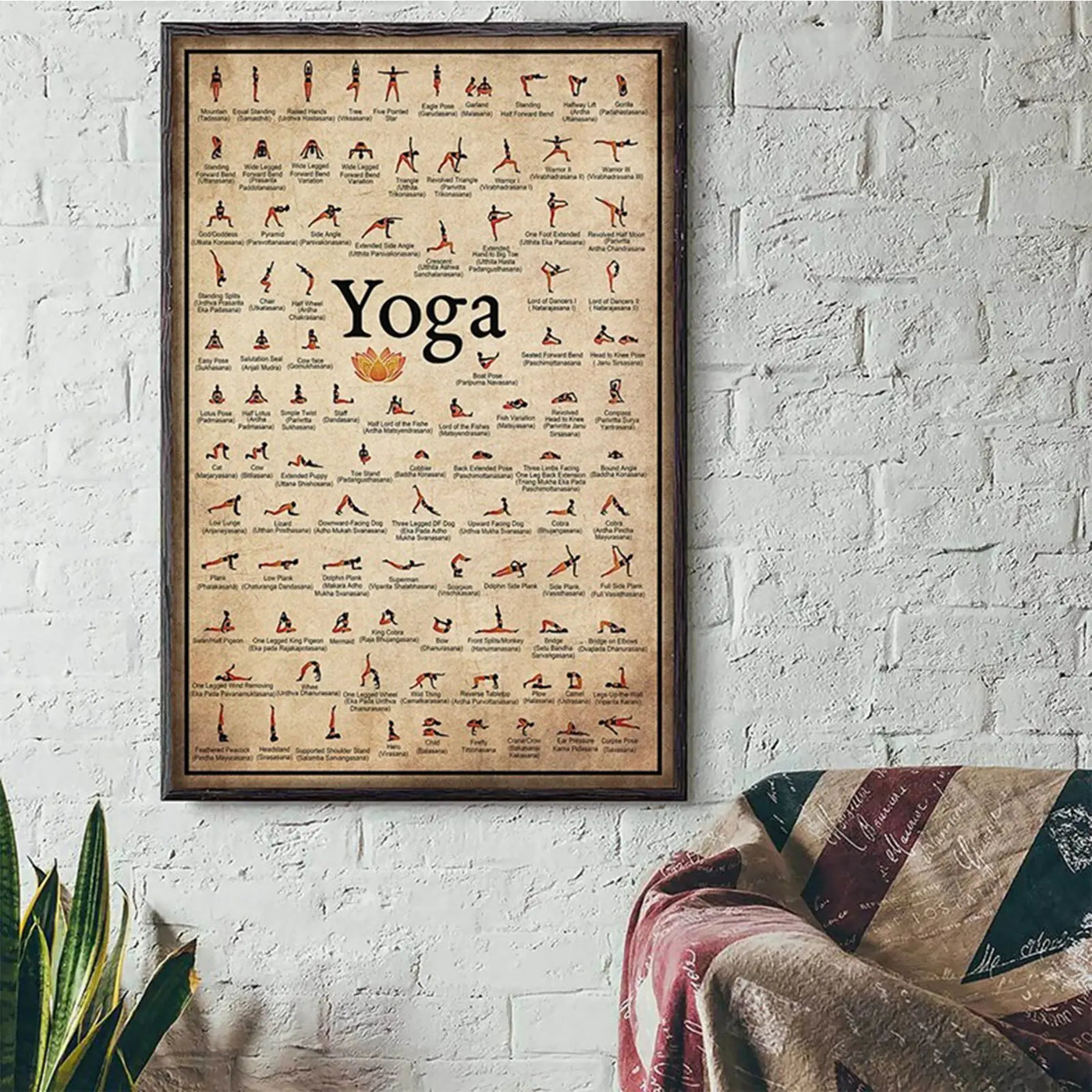 Yoga Poses Poster