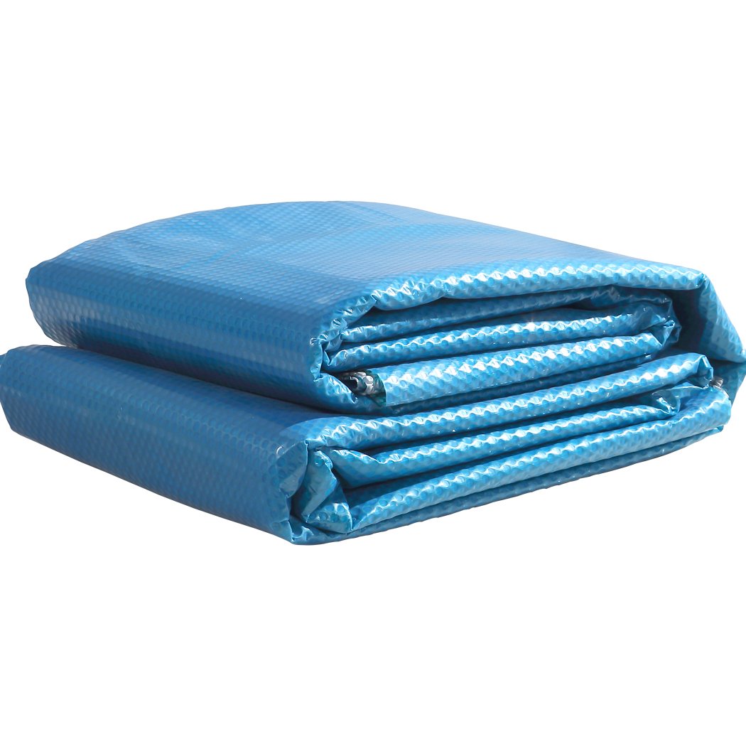 9.5x5M Real 400 Micron Solar Swimming Pool Cover Outdoor Blanket