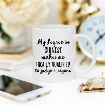 Chinese Teacher Gift,Chinese Teacher Mug, Chinese