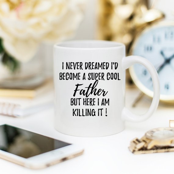 Dad Gifts From Daughters, Father Daughter Mug,