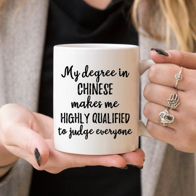 Chinese Teacher Gift,Chinese Teacher Mug, Chinese