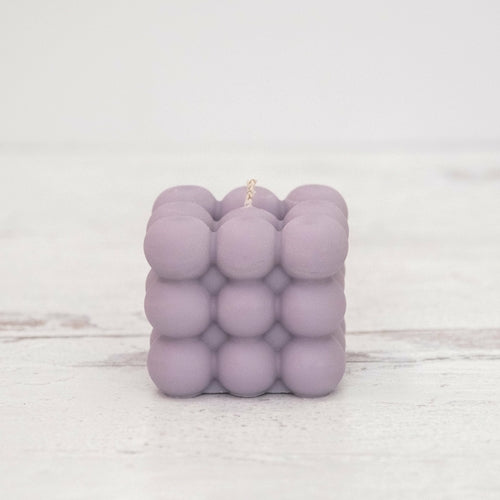 Bubble Cube Candle