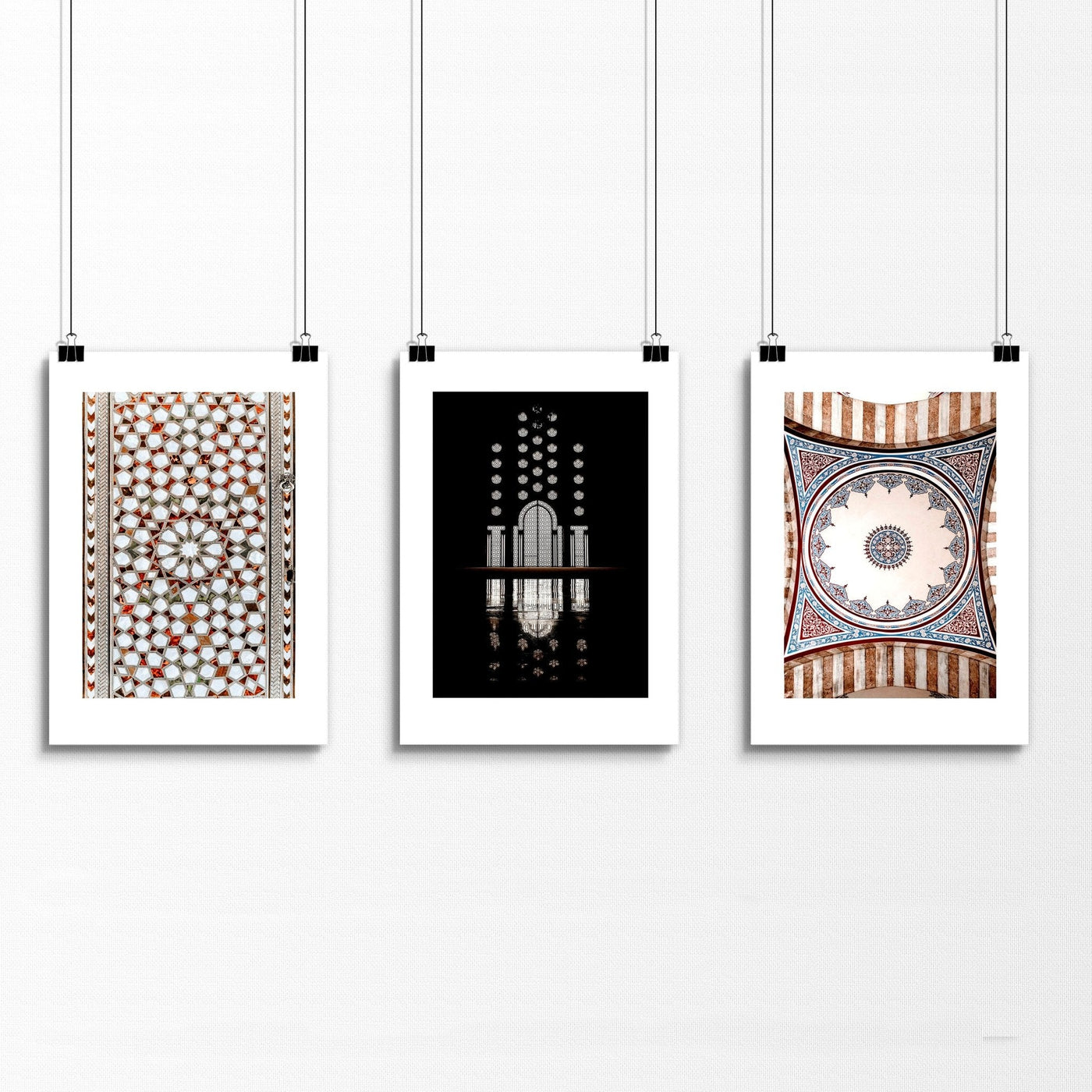 Islamic home decor | Set of 3 wall art prints