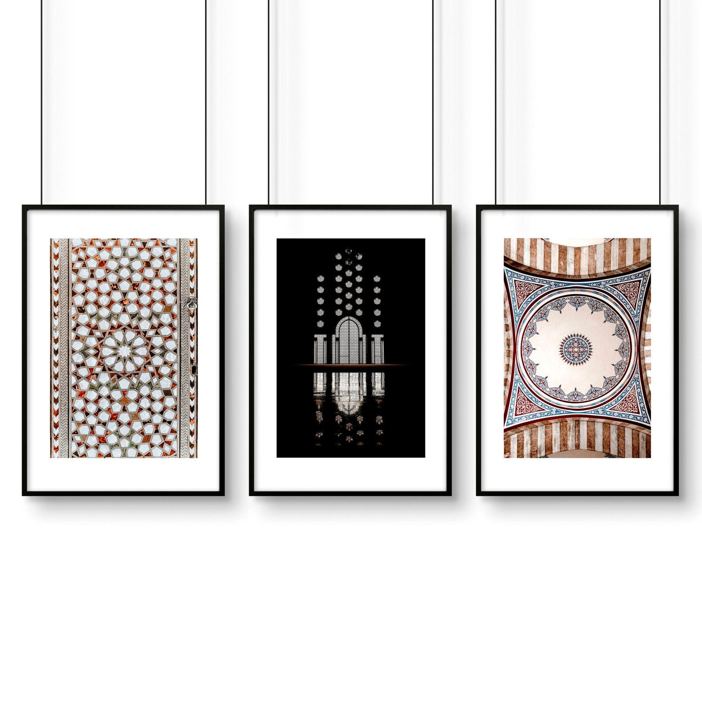 Islamic home decor | Set of 3 wall art prints