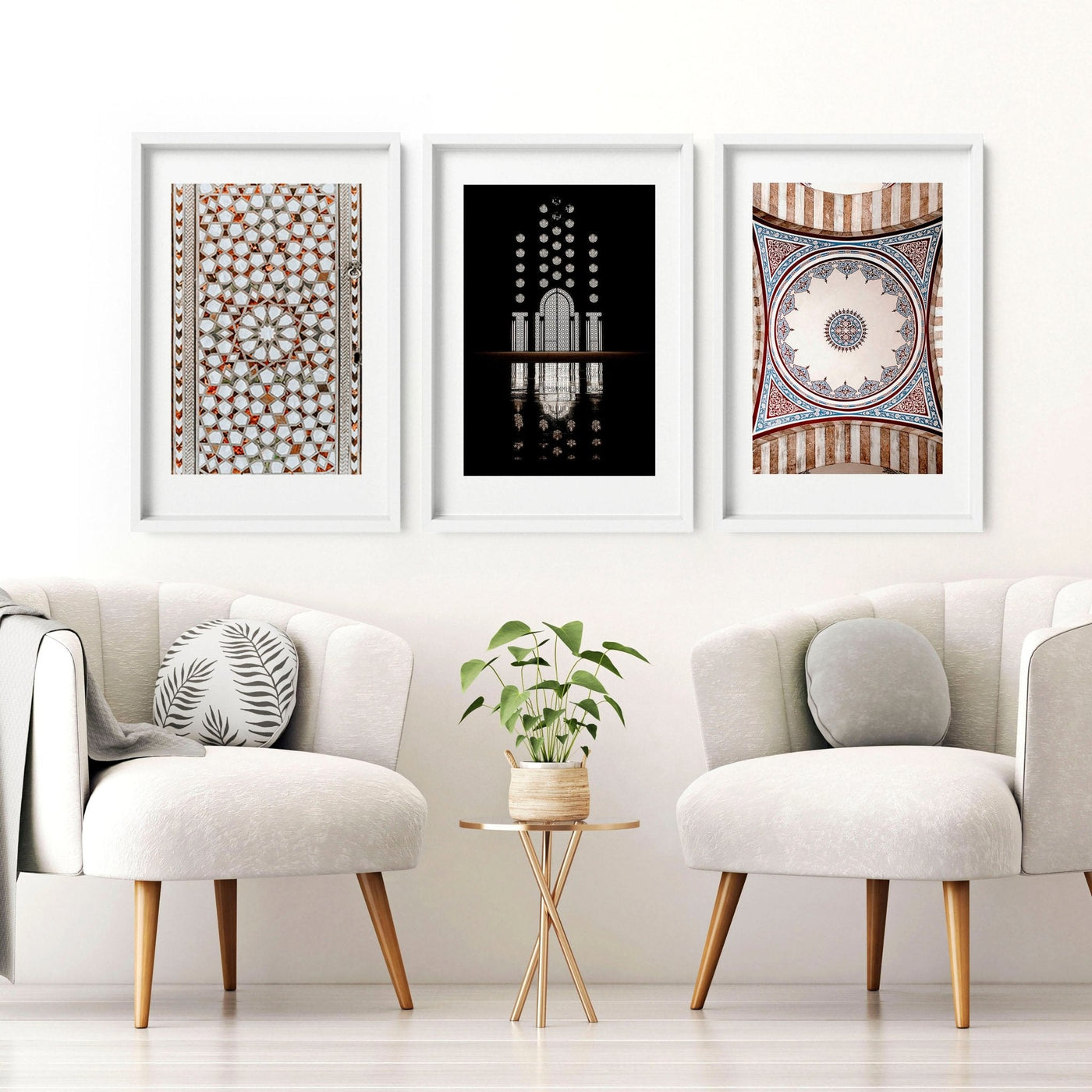 Islamic home decor | Set of 3 wall art prints