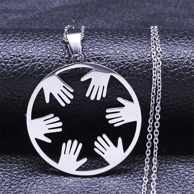 Mom-Child Family Necklace Set