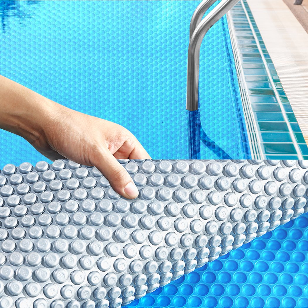 9.5x5M Real 400 Micron Solar Swimming Pool Cover Outdoor Blanket