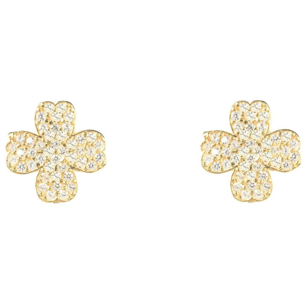 Lucky Four Leaf Clover Earrings