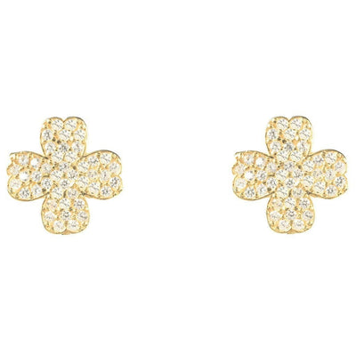 Lucky Four Leaf Clover Earrings