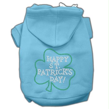 Mirage Pet Products 54-36 XXLBBL Happy St. Patricks Day Hoodies Baby B