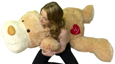 Custom Personalized Giant Stuffed Dog 60 Inch Soft Customized With
