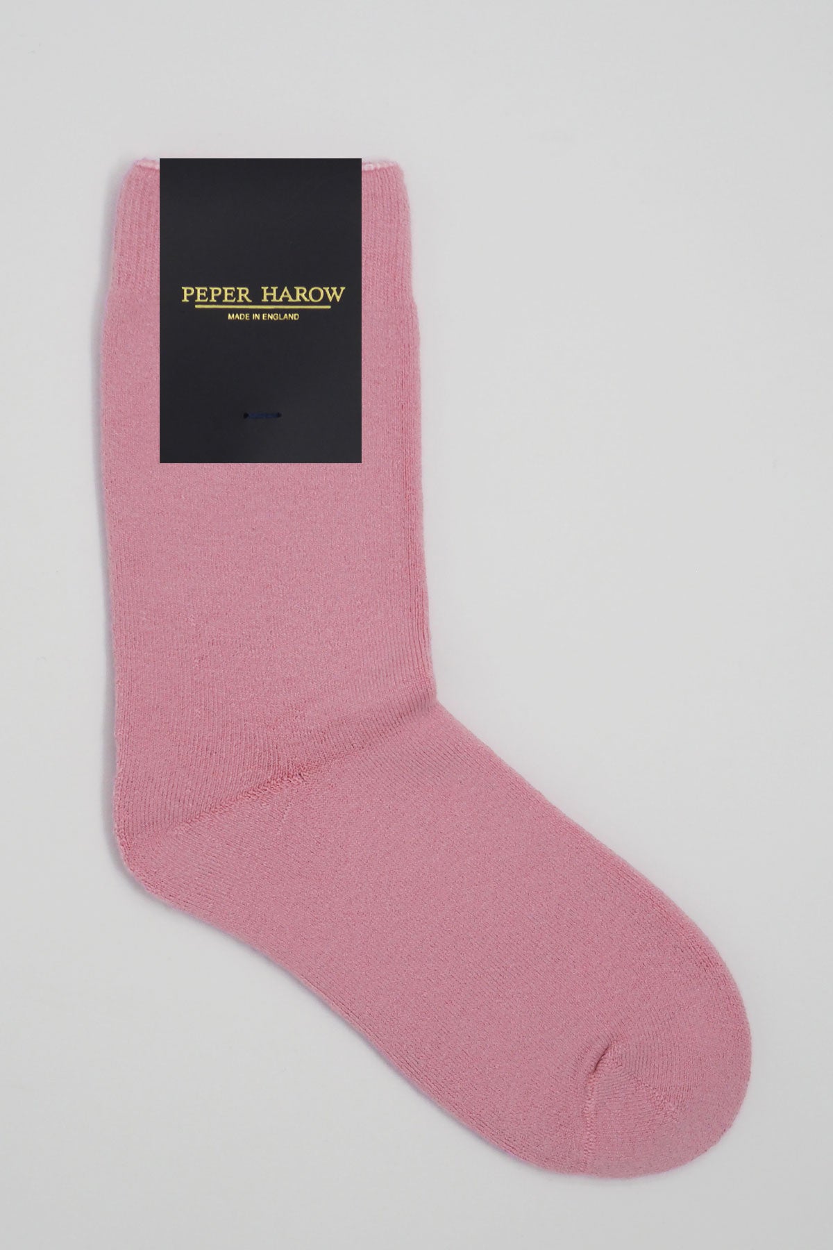 Plain Men's Bed Socks - Pink