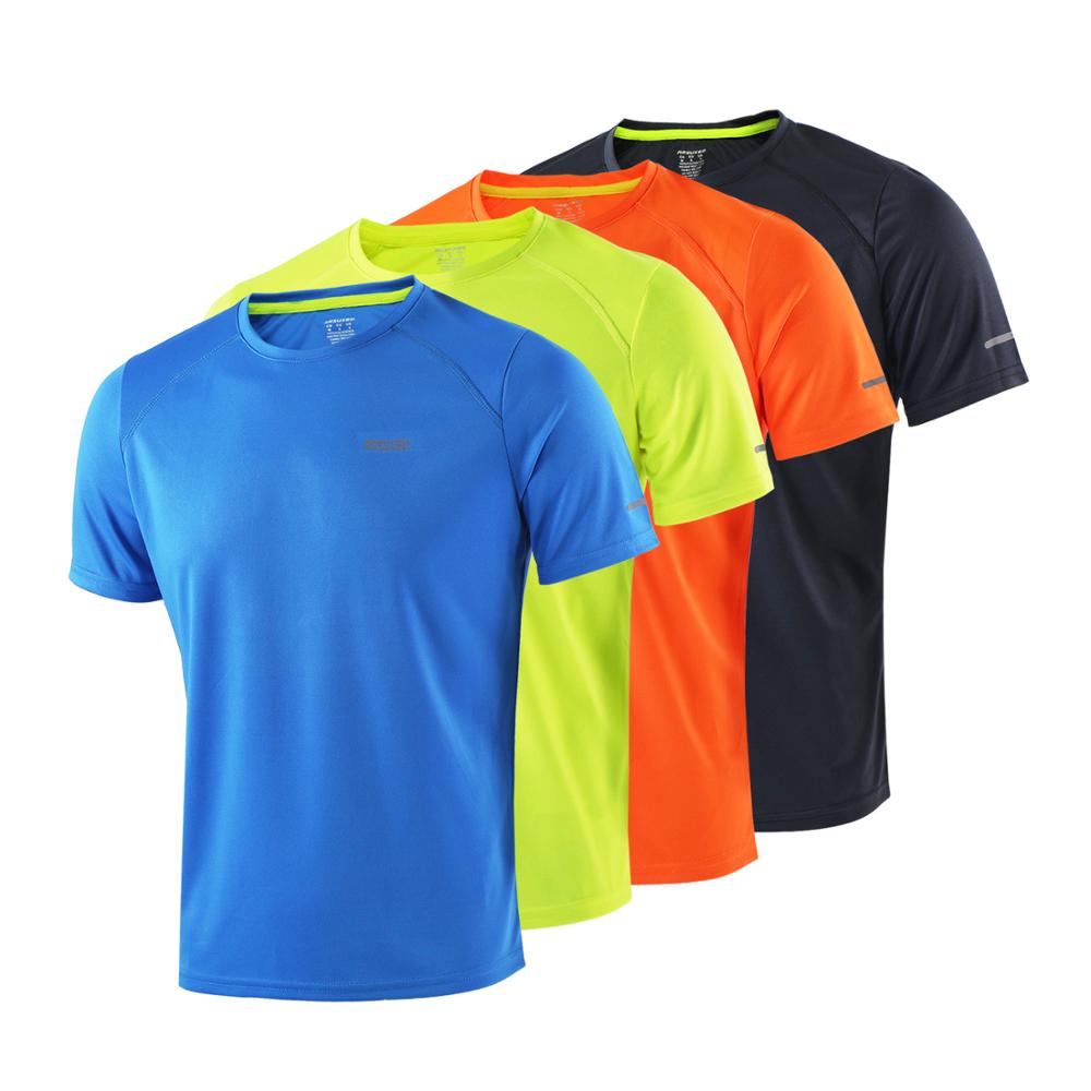 Summer Men Running  Shirts Short Sleeves  Sports Jersey Training Gym