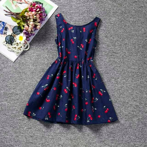 Girls Autumn Dress Full Sleeve Children's Clothes Fashion Polka Dots