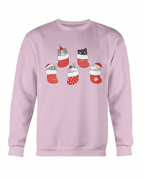 Cute Cats Christmas Sweatshirt