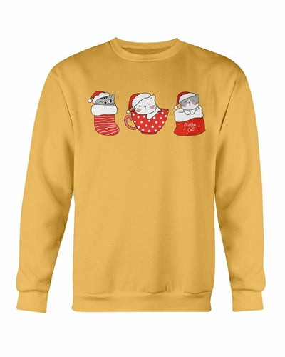 Cute Cats Christmas Sweatshirt