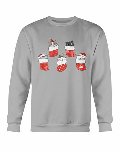 Cute Cats Christmas Sweatshirt