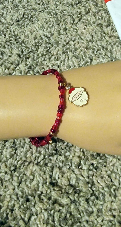 Christmas Memory Wire Bracelets