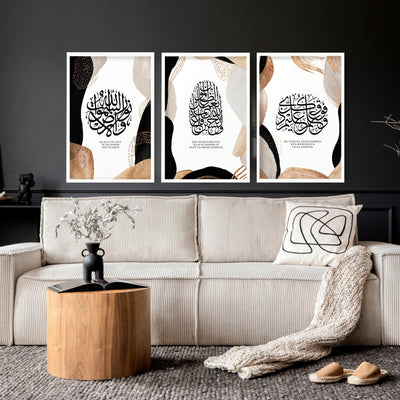 Wall art Islamic | Set of 3 wall art prints