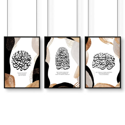 Wall art Islamic | Set of 3 wall art prints