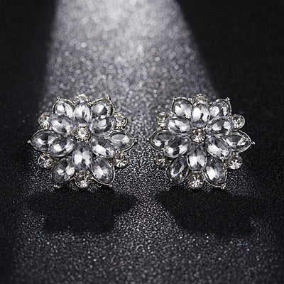 Christmas Snowflake Stud Earrings