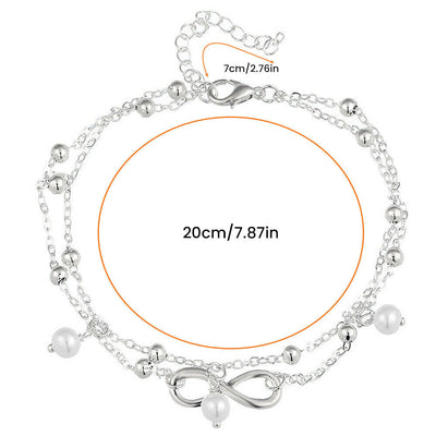 Women Double Ankle Bracelet