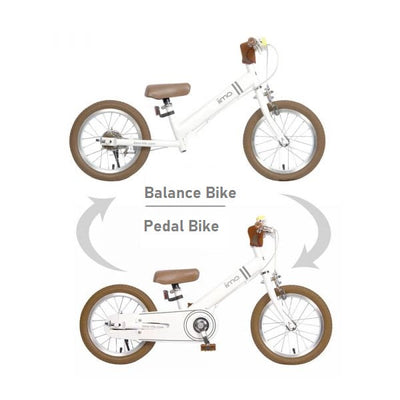 iimo 2-in-1 Balance Bike 14" (Balance Bike to Pedal Bike)