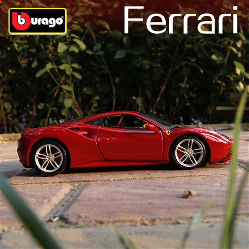 Ferrari 488 GTB Alloy Sports Car Model